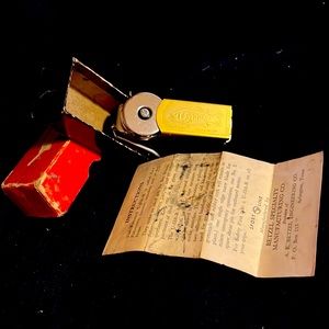 Vintage V-FibbR! Fish Weighing And Measuring Tape